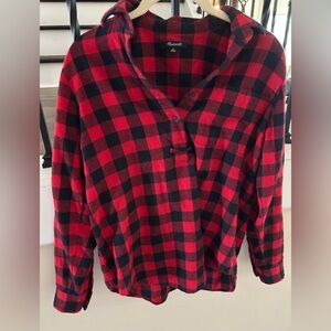 Madewell XS Plaid Shirt